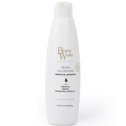 Beauty Works Peal Nourishing Argan Oil Shampoo (No Sulfates SLS) 250ml