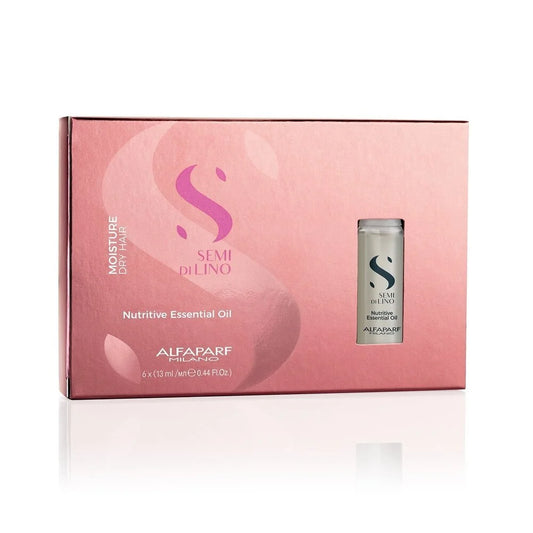 ALFAPARF MILANO Semi Di Lino Moisture Nutritive Essential Oil 6 x 13 ml